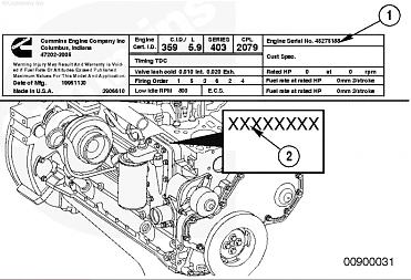 Cummins Part Number